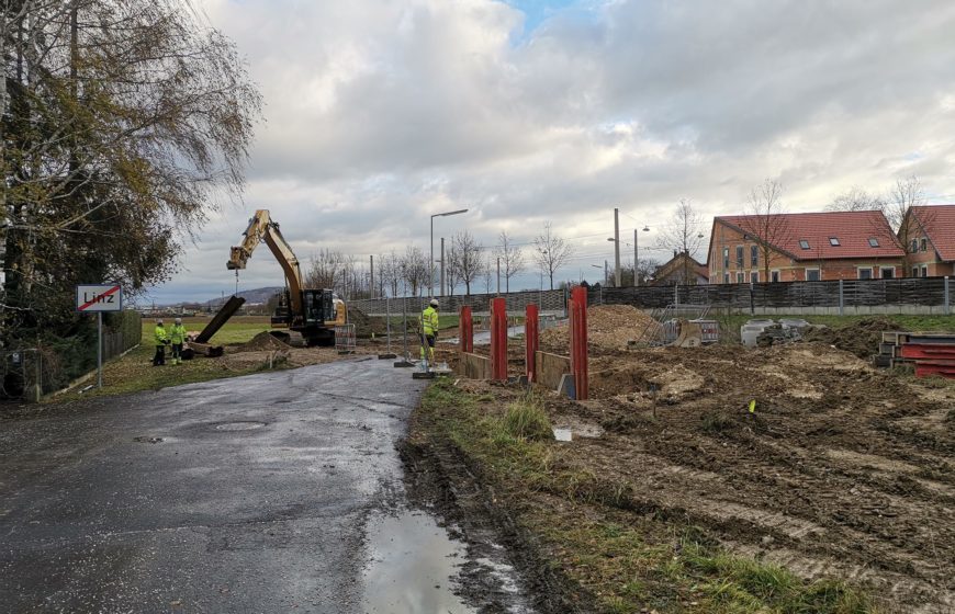 Kanalumlegung Heliosallee