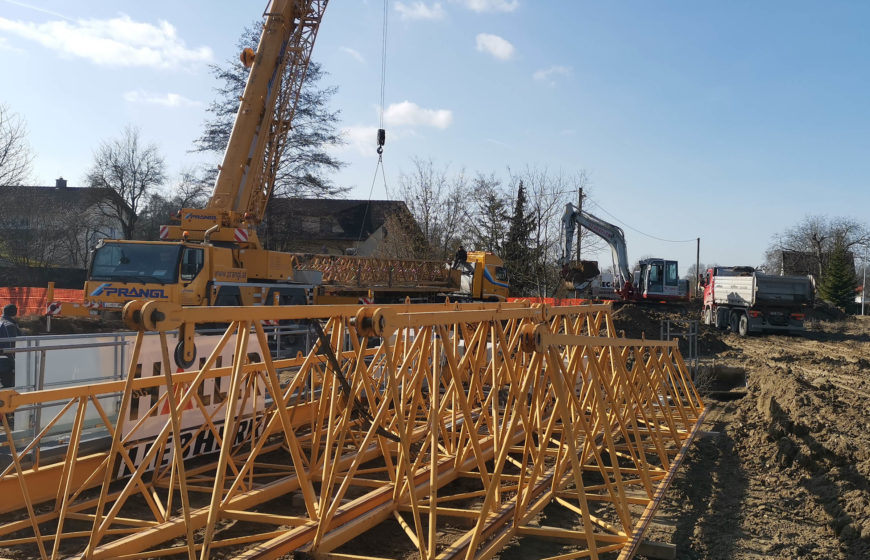 Baubeginn Heliosallee