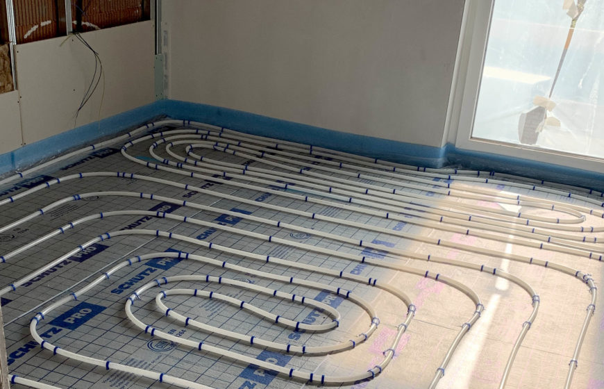 Fußbodenheizung Heliosallee