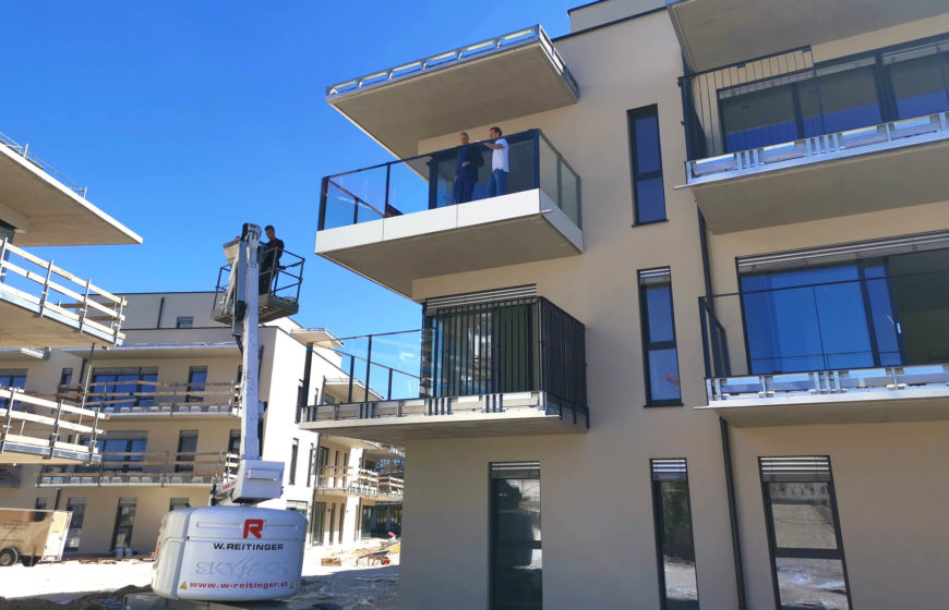 Montage Gelaender Heliosallee