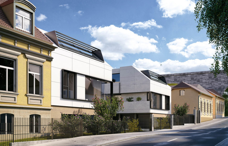 Wohnanlage Albrechtsgasse Visualisierung