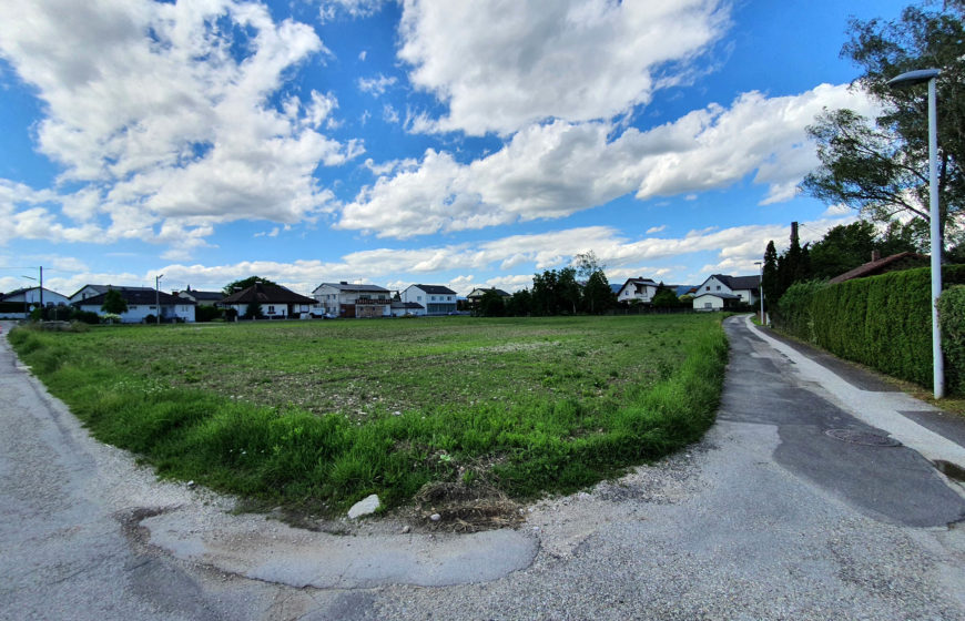 Baugrundstück Biberweg